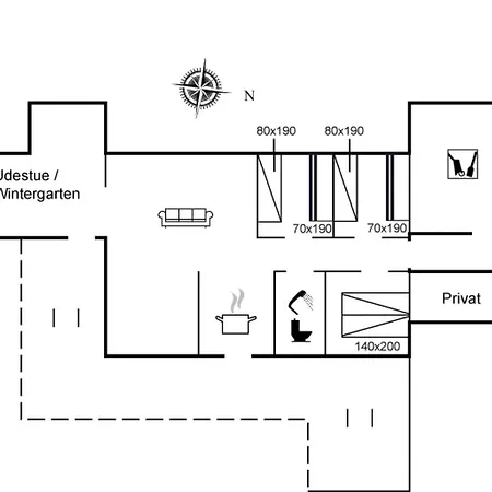 Sune - 500m From The Sea By Interhome Casa vacanze *